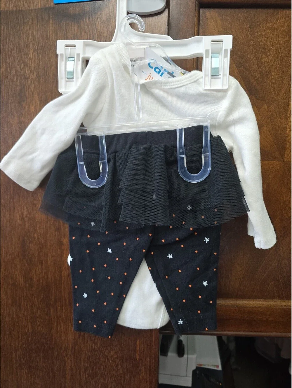 Newborn brand new halloween outfit with tutu from carter's item, 1042
